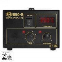 Estação digital de retrabalho SMD jato de ar quente 850B AFR