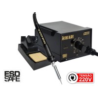 Estação de Solda Analógica ESD 60W HIKARI HK936A 220V Estação de Solda Analógica ESD 60W HIKARI HK936A 220V
