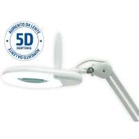 Lupa com Luminária LED Bivolt HL-400 5D Hikari