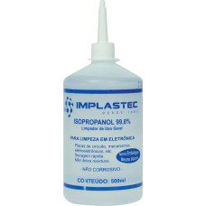Álcool Isopropílico Isopropanol Implastec 500ml